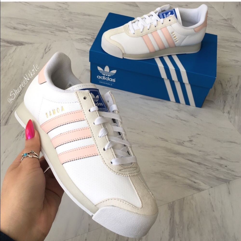 ADIDAS Shoes ORIGINAL SAMOA  💕 White + Pink
